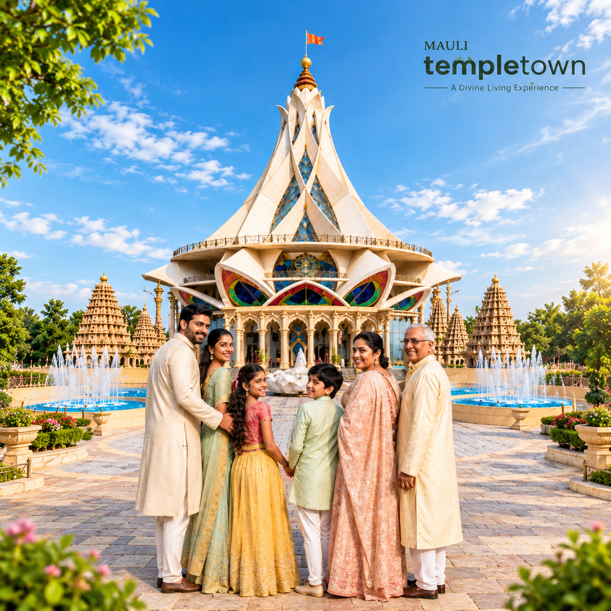 Mauli Temple Town 40 At Kothewada Nagpur